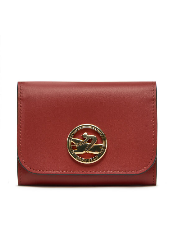 Longchamp Малък дамски портфейл 30021HAU Кафяв за Жени цена