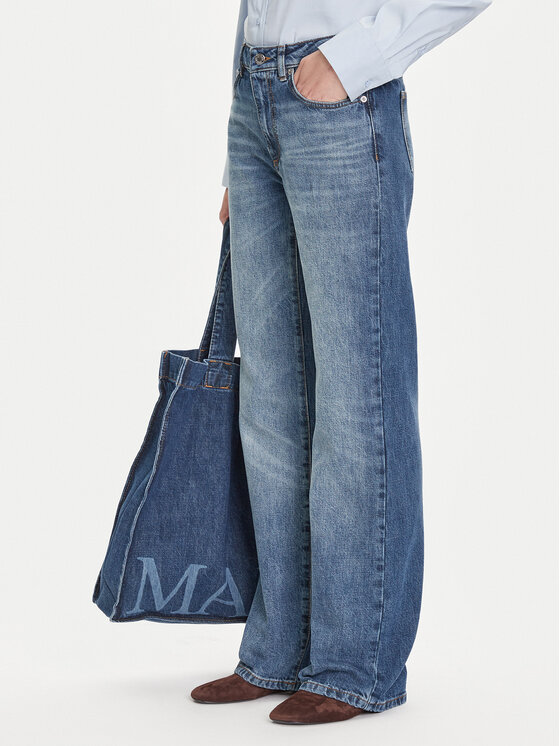 MAX&Co. Дънки Cablo 2526186081200 Син Regular Fit за Жени цена
