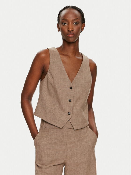 MAX&Co. Елек 2426156012200 Кафяв Regular Fit за Жени цена