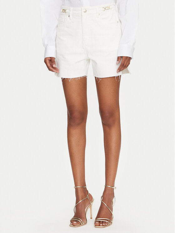 MET Дънкови шорти M10 137SH Бял Regular Fit за Жени цена