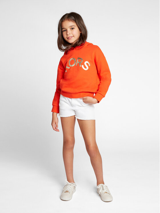 MICHAEL KORS KIDS Дънкови шорти R14139 S Бял Regular Fit за Момичета цена