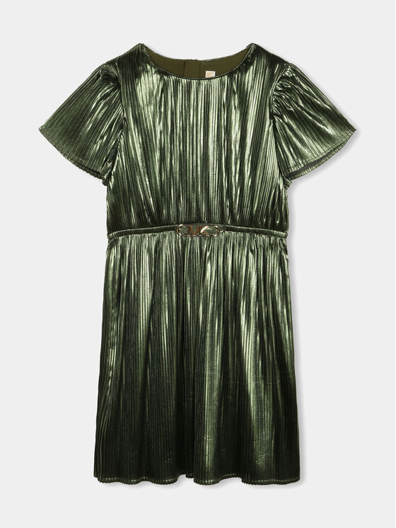 MICHAEL KORS KIDS Ежедневна рокля R12172 Зелен Regular Fit за Момичета цена