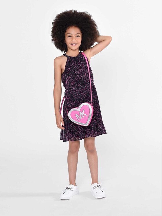 MICHAEL KORS KIDS Елегантна рокля R12152 S Черен Regular Fit за Момичета цена