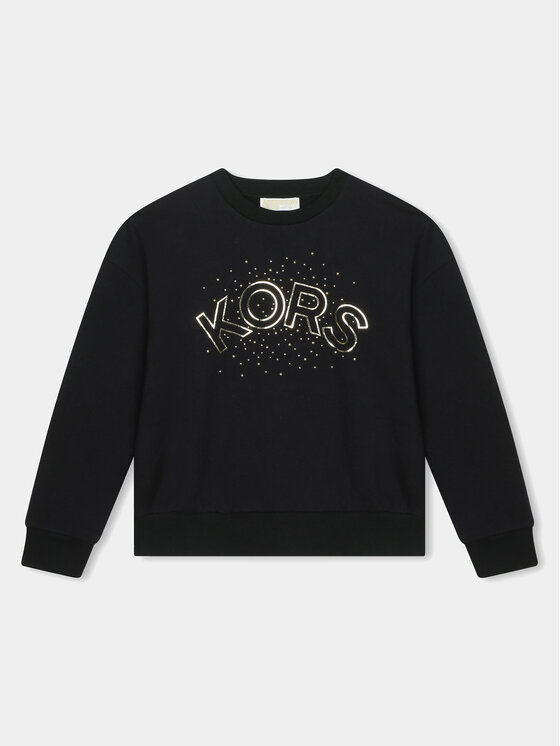 MICHAEL KORS KIDS Суитшърт R15216 Черен Regular Fit за Момичета цена