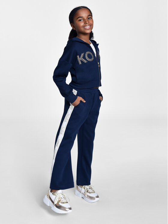 MICHAEL KORS KIDS Суитшърт R15221 Тъмносин Regular Fit за Момичета цена