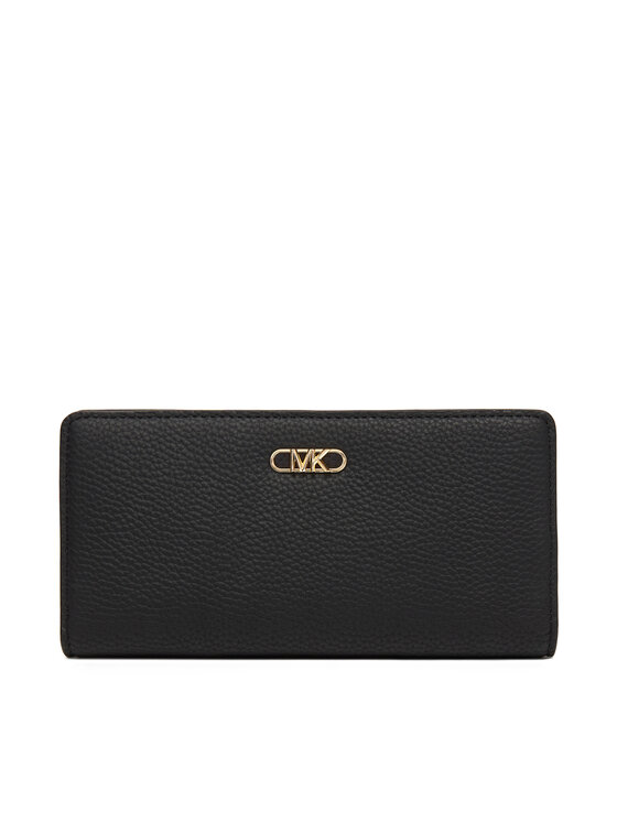 MICHAEL Michael Kors Голям дамски портфейл 32S5G8EF3L Черен за Жени цена