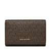 MICHAEL Michael Kors Голям дамски портфейл 32T5GJ6D9B Кафяв за Жени цена