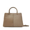 MICHAEL Michael Kors Дамска чанта Flora 30T5GFFS2B Бежов за Жени цена