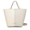 MICHAEL Michael Kors Дамска чанта Flora 30T5GFFT2B Бежов за Жени цена