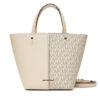 MICHAEL Michael Kors Дамска чанта Flora 32T5GFFC1B Екрю за Жени цена