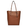 MICHAEL Michael Kors Дамска чанта Quinn 30S5GQNT3L Кафяв за Жени цена