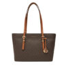 MICHAEL Michael Kors Дамска чанта Quinn 30T5GQNT2B Кафяв за Жени цена