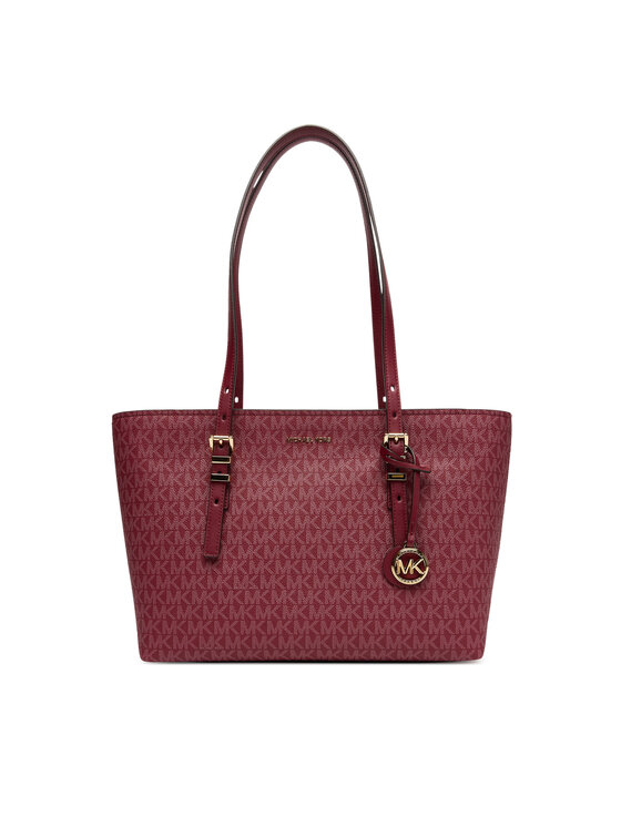 MICHAEL Michael Kors Дамска чанта Quinn 30T5GQNT2V Бордо за Жени цена