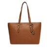 MICHAEL Michael Kors Дамска чанта Quinn 30T5GQNT9L Кафяв за Жени цена