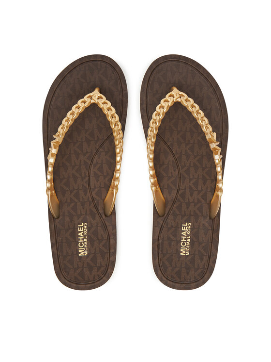 MICHAEL Michael Kors Джапанки Zaza 40S5ZAFA1B Златист за Жени цена