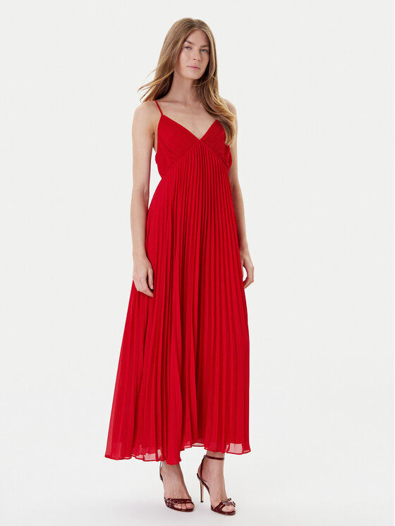 MICHAEL Michael Kors Коктейлна рокля MT583407R3 Червен Regular Fit за Жени цена