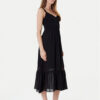 MICHAEL Michael Kors Коктейлна рокля MT583467R3 Черен Regular Fit за Жени цена