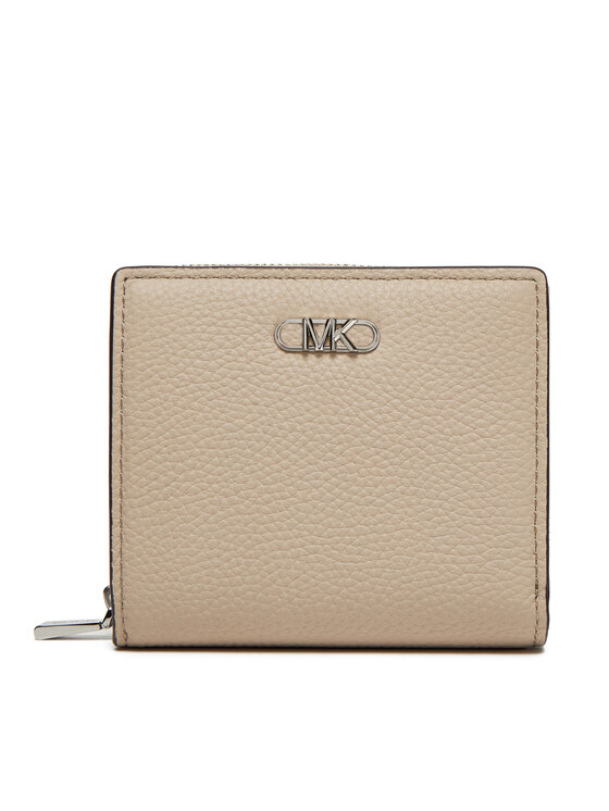 MICHAEL Michael Kors Малък дамски портфейл 32S5S8ED1L Бежов за Жени цена
