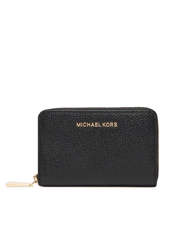 MICHAEL Michael Kors Малък дамски портфейл Jet Set 32F9GJ6D0L Черен за Жени цена