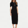 MICHAEL Michael Kors Плетена рокля MT5832333D Черен Slim Fit за Жени цена