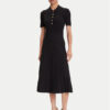 MICHAEL Michael Kors Плетена рокля MT5834F33D Черен Regular Fit за Жени цена