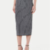 MICHAEL Michael Kors Пола тип молив MT570J8HQG Сив Slim Fit за Жени цена