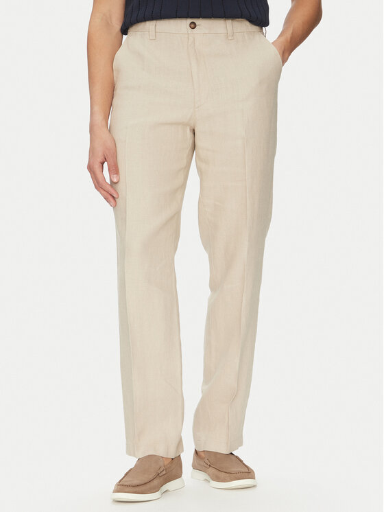 MICHAEL Michael Kors Чино панталони CS5304BBEY Бежов Straight Fit за Мъже цена