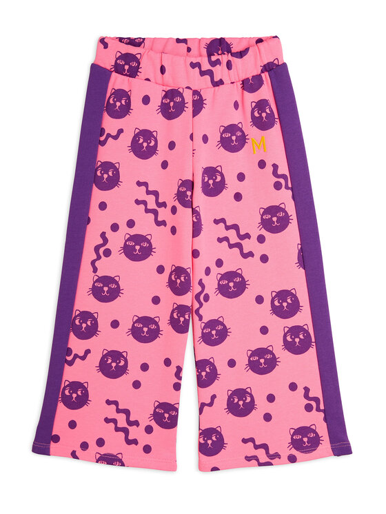 MINI RODINI Долнище анцуг Squiggly Cats 2513011828 Розов Relaxed Fit за Момичета цена