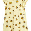 MINI RODINI Ежедневна рокля 2525010223 Жълт Regular Fit за Момичета цена