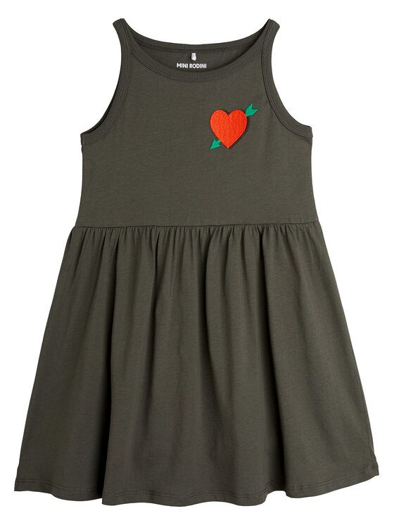 MINI RODINI Ежедневна рокля 2525010799 Черен Regular Fit за Момичета цена