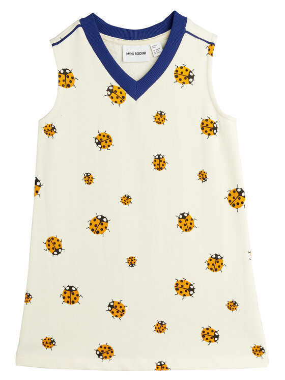 MINI RODINI Ежедневна рокля 2525010911 Бял Regular Fit за Момичета цена