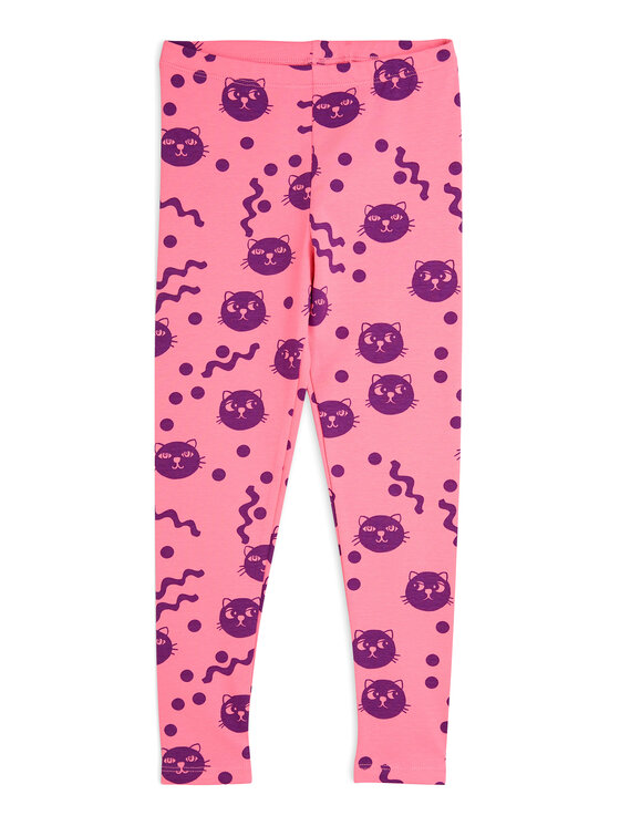 MINI RODINI Клин Squiggly Cats 2513011728 Розов Slim Fit за Момичета цена