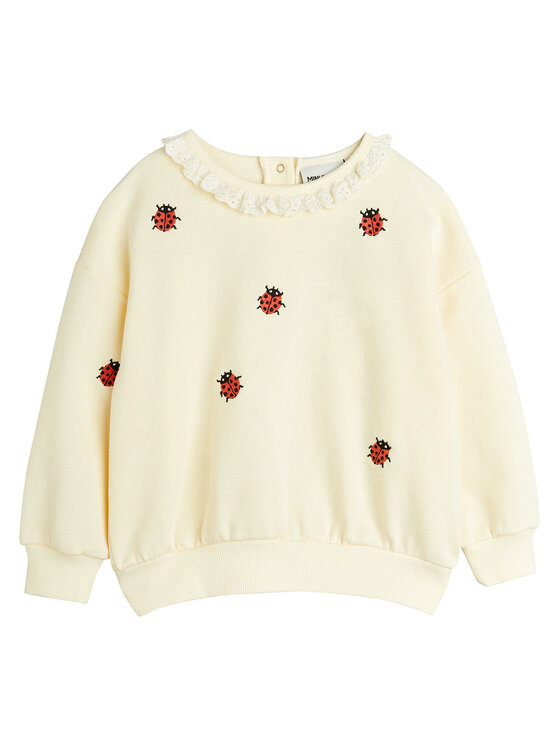 MINI RODINI Суитшърт 2522010711 Бял Regular Fit за Момичета цена