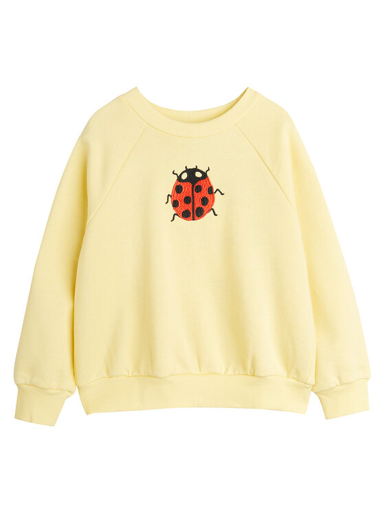 MINI RODINI Суитшърт 2522010923 Жълт Regular Fit за Момичета цена