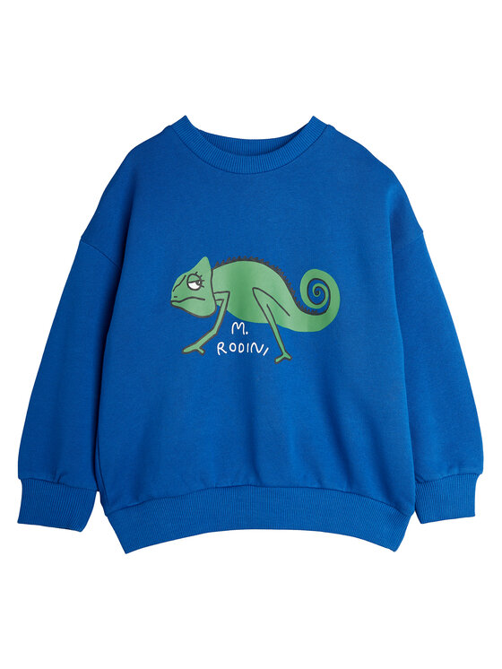 MINI RODINI Суитшърт 2522016660 Син Regular Fit за Момчета цена