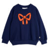MINI RODINI Суитшърт Bow 2512012960 Тъмносин Regular Fit за Момичета цена