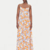 Maaji Лятна рокля Western Orange Flower Sia PT2748CLD001 Оранжев Regular Fit за Жени цена