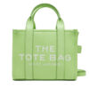 Marc Jacobs Дамска чанта The Leather Small Tote Bag H009L01SP21 Зелен за Жени цена