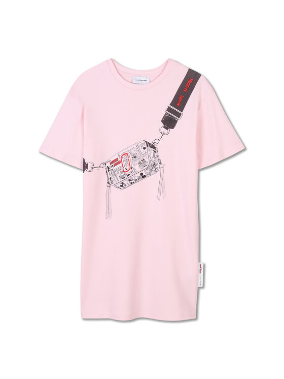 Marc Jacobs Ежедневна рокля W60541 Розов Relaxed Fit за Момичета цена