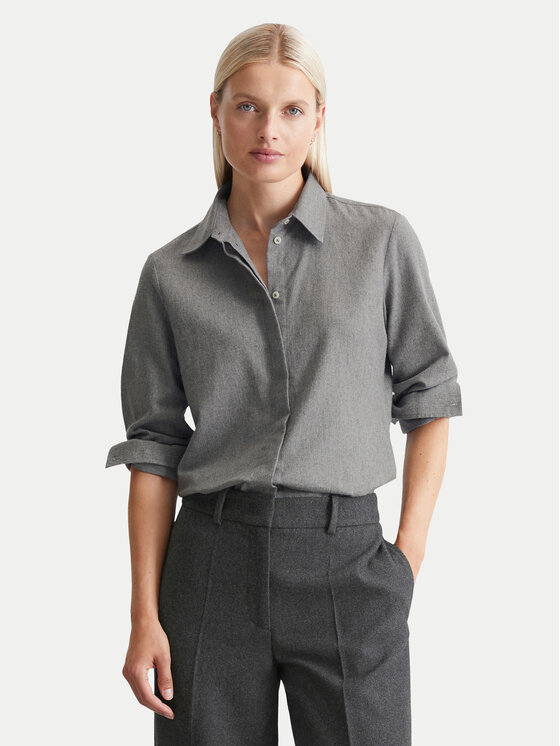 Marc O'Polo Риза 409 0896 42451 Сив Regular Fit за Жени цена