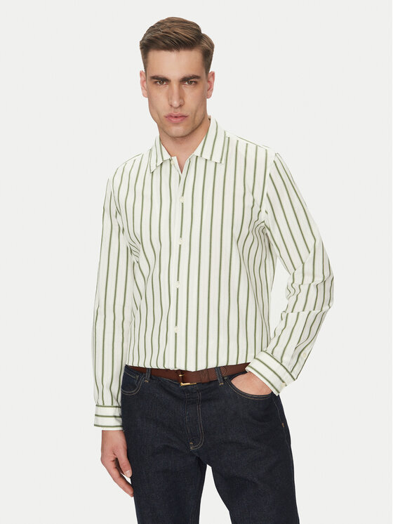 Marc O'Polo Риза 522 7216 42598 Зелен Regular Fit за Мъже цена