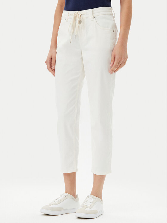 Marc O'Polo Текстилни панталони 503 0089 11055 Бежов Boyfriend Fit за Жени цена