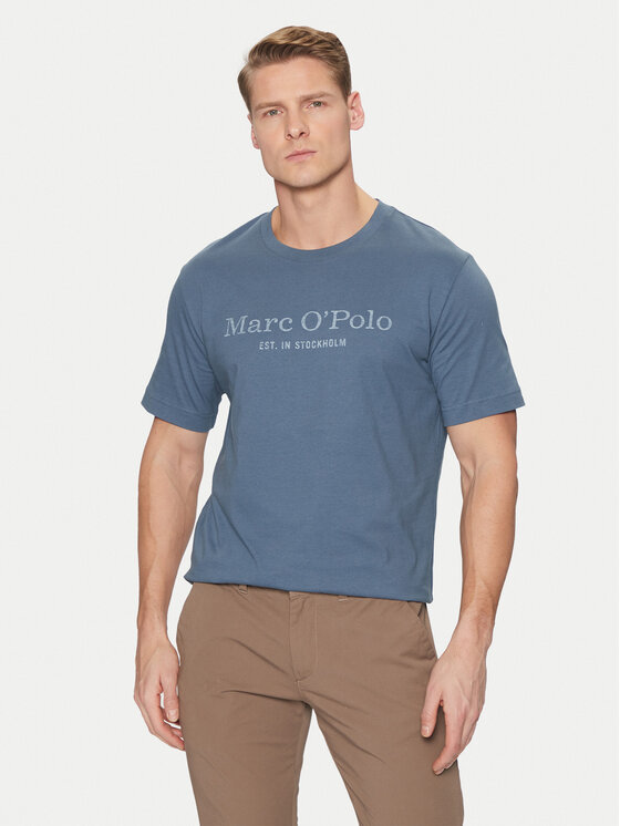 Marc O'Polo Тишърт 520 2012 51052 Син Regular Fit за Мъже цена