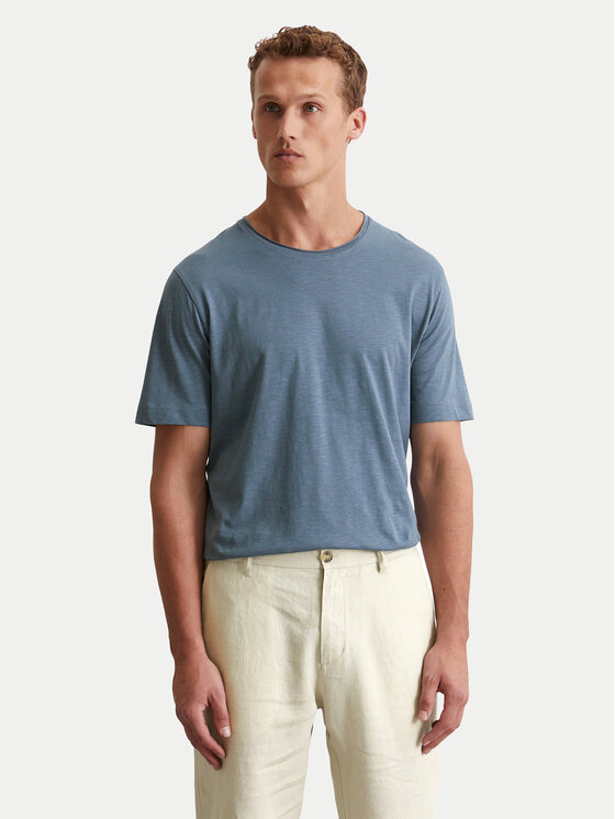 Marc O'Polo Тишърт 536 2176 51270 Син Regular Fit за Мъже цена