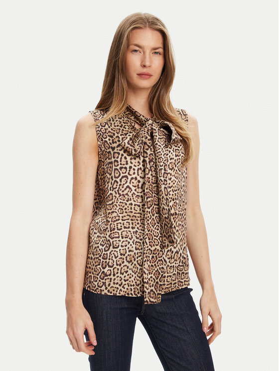 Marciano Guess Блуза 5YGH12 7298A Кафяв Regular Fit за Жени цена