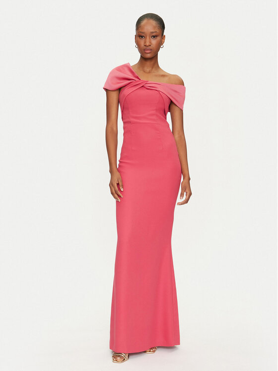 Marciano Guess Официална рокля 5GGK11 7300A Коралов Slim Fit за Жени цена