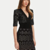 Marciano Guess Плетена рокля 5YGK20 5877Z Черен Slim Fit за Жени цена