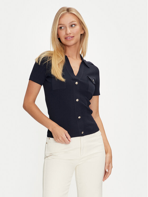 Marciano Guess Пуловер 4YGR22 5789Z Тъмносин Regular Fit за Жени цена