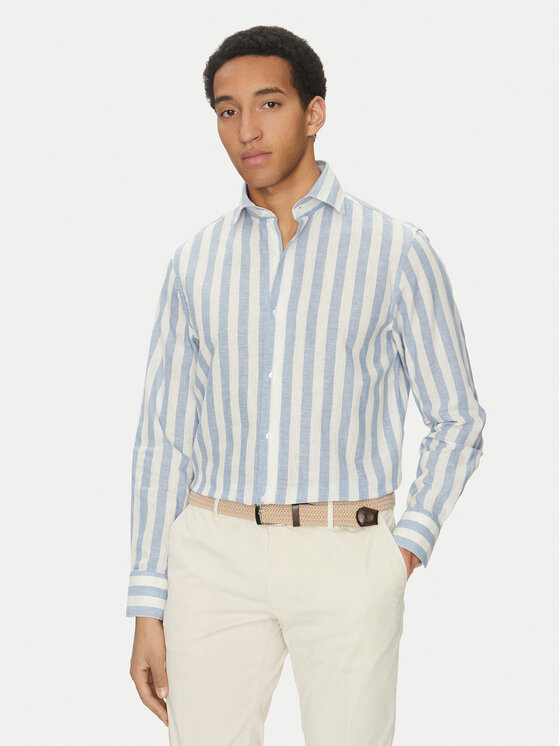 Marciano Guess Риза 5GHH20 4461Z Син Regular Fit за Мъже цена