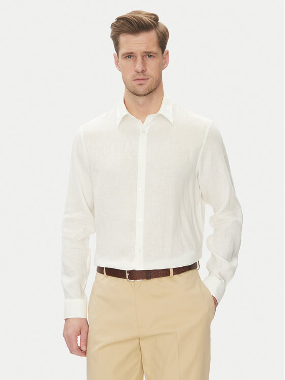 Marciano Guess Риза 5GHH39 4394Z Бял Regular Fit за Мъже цена
